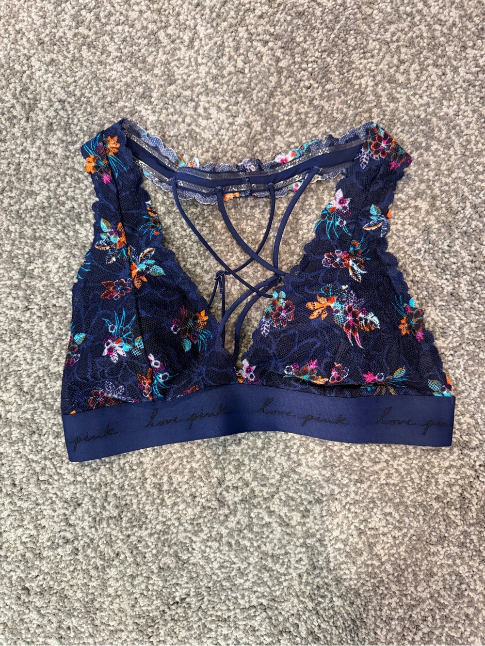 Pink size medium bralette